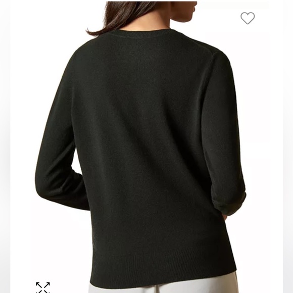 Ted Baker Nelina Sugarplum Embroidered Dragonfly Sweater Navy - Picture 5 of 16